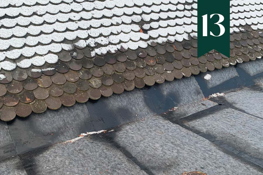 Eintrag 13 – Dachabdichtung und erste Spenglerarbeiten