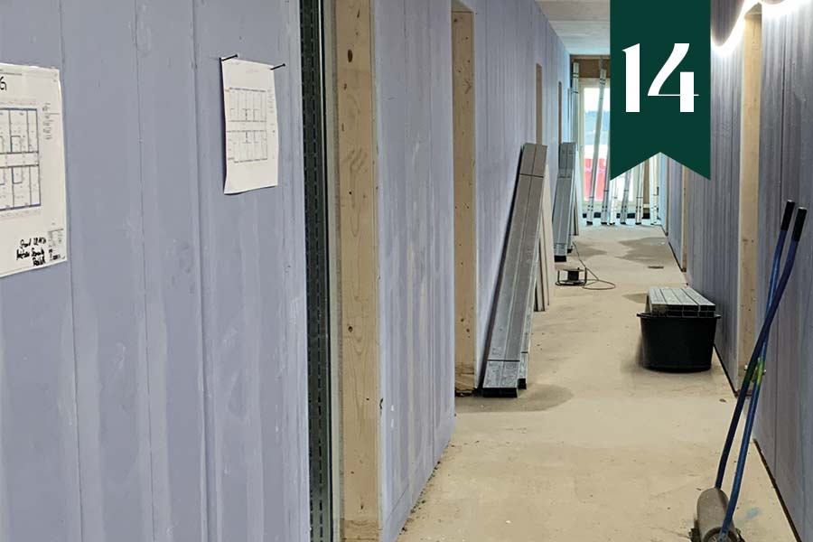 Eintrag 14 – Der Innenausbau geht schon los